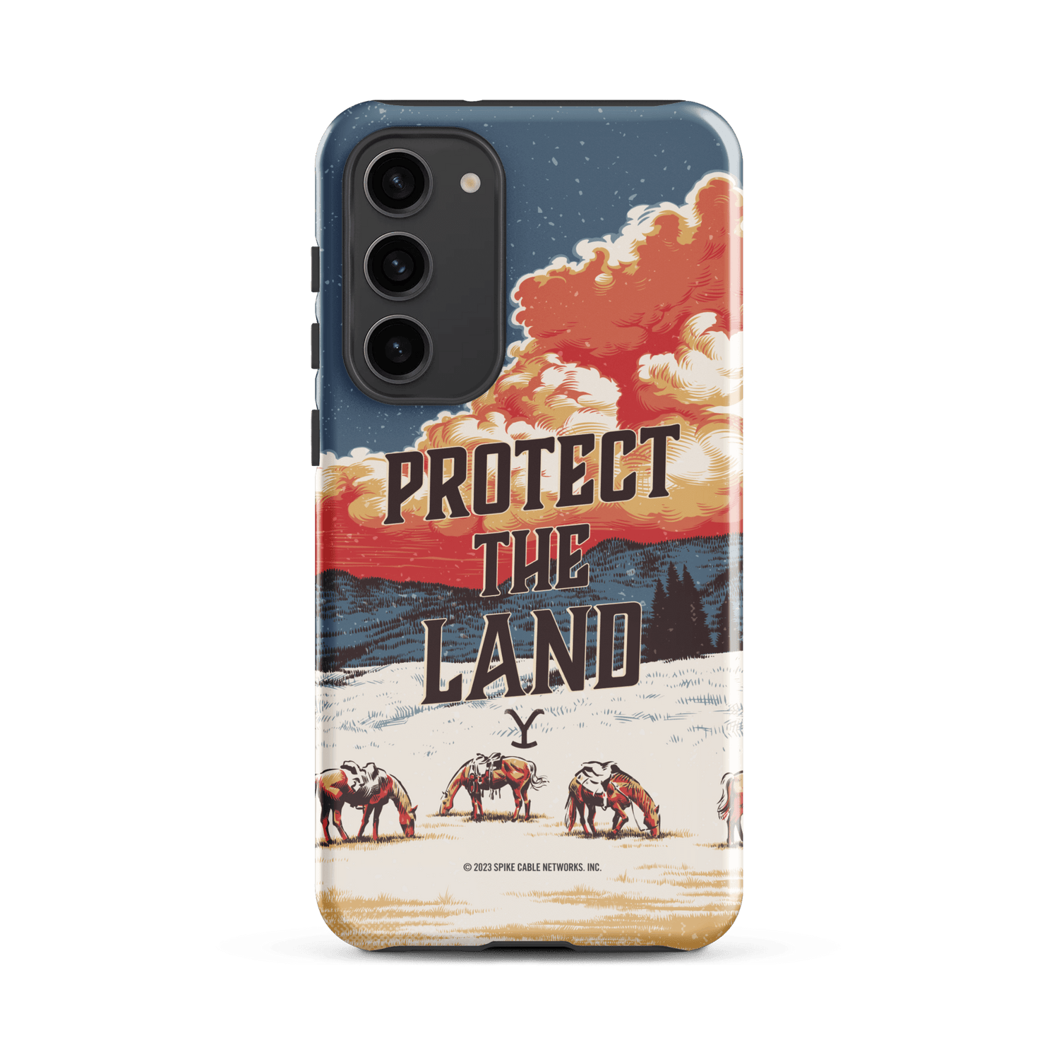 Yellowstone Protect the Land Tough Phone Case - Samsung - Paramount Shop