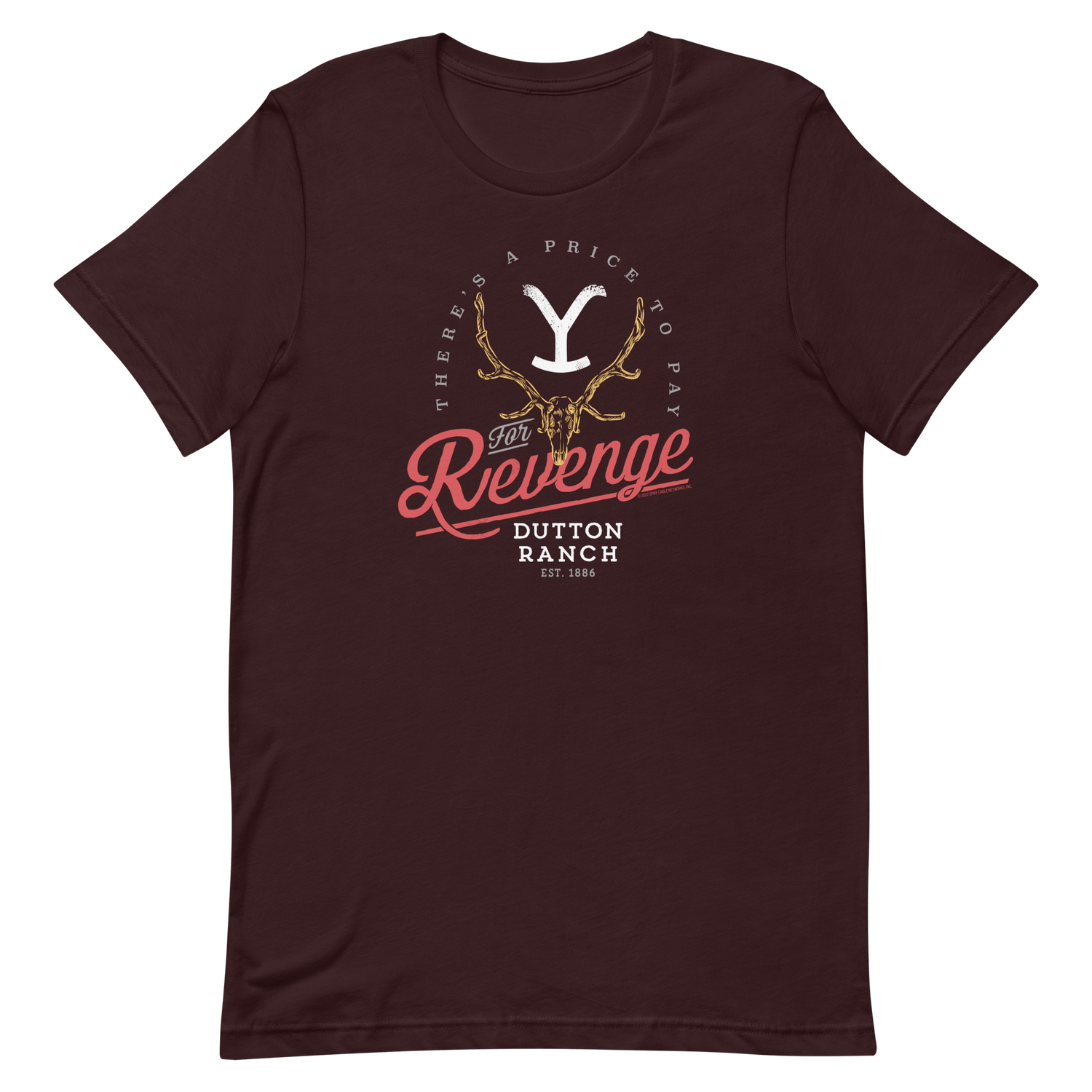 Yellowstone Revenge T - Shirt Adult T - Shirt - Paramount Shop