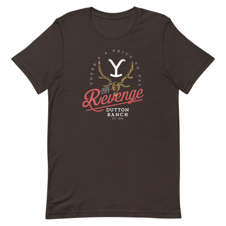 Yellowstone Revenge T - Shirt Adult T - Shirt - Paramount Shop
