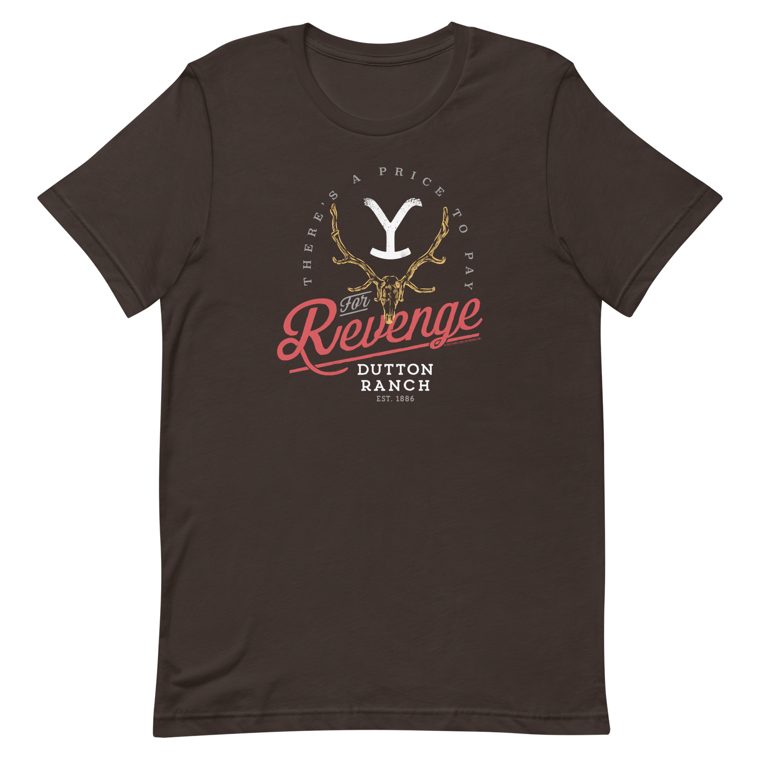 Yellowstone Revenge T - Shirt Adult T - Shirt - Paramount Shop