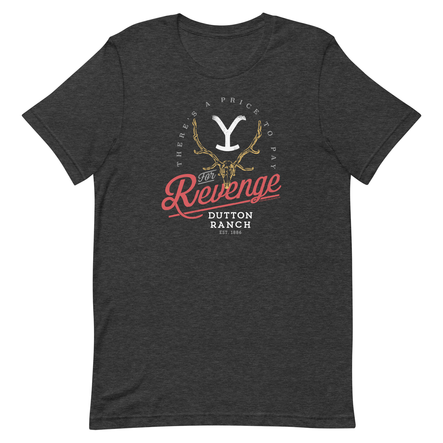 Yellowstone Revenge T - Shirt Adult T - Shirt - Paramount Shop