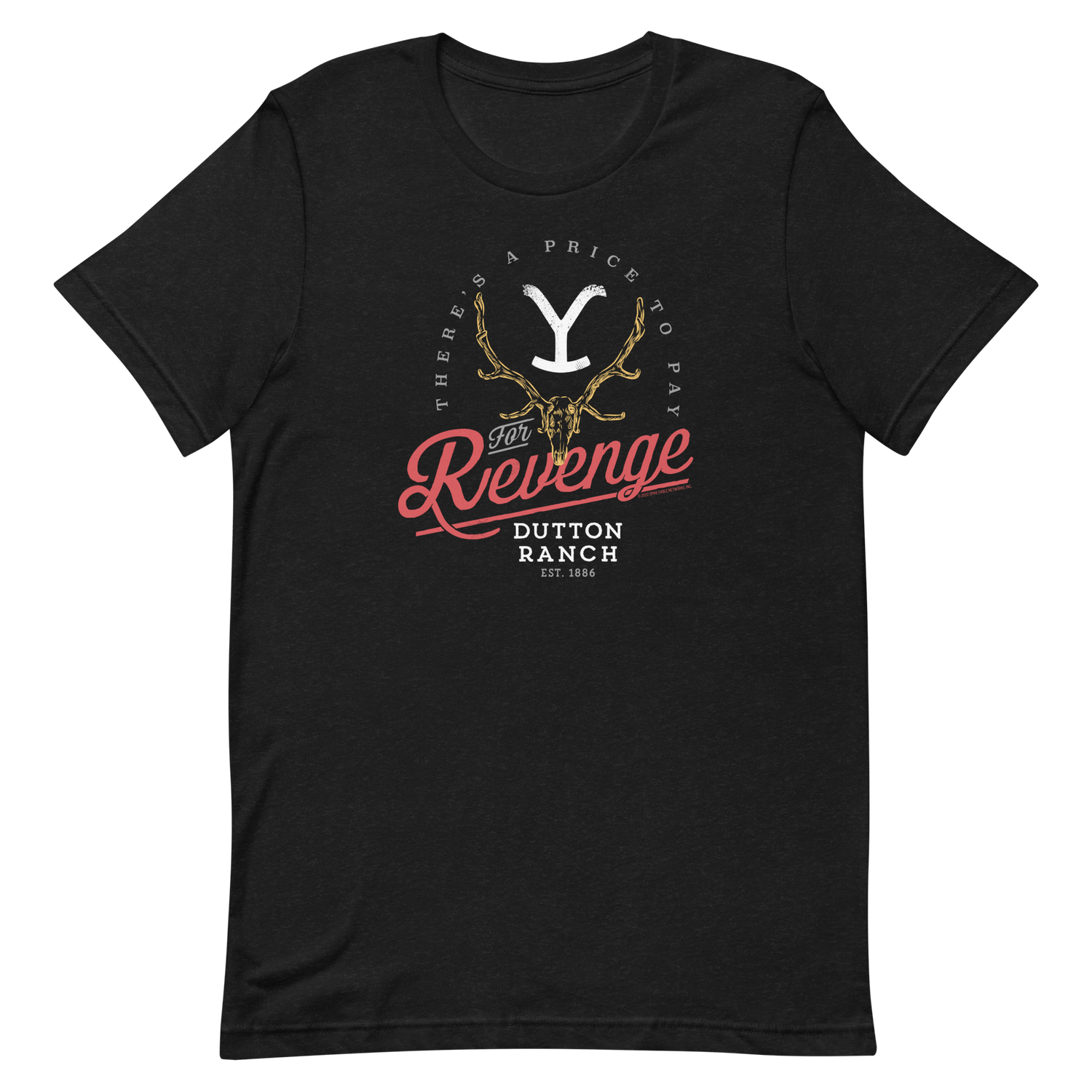 Yellowstone Revenge T - Shirt Adult T - Shirt - Paramount Shop