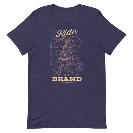 Yellowstone Ride for the Brand Adult Short Sleeve T - Shirt - Paramount Shop