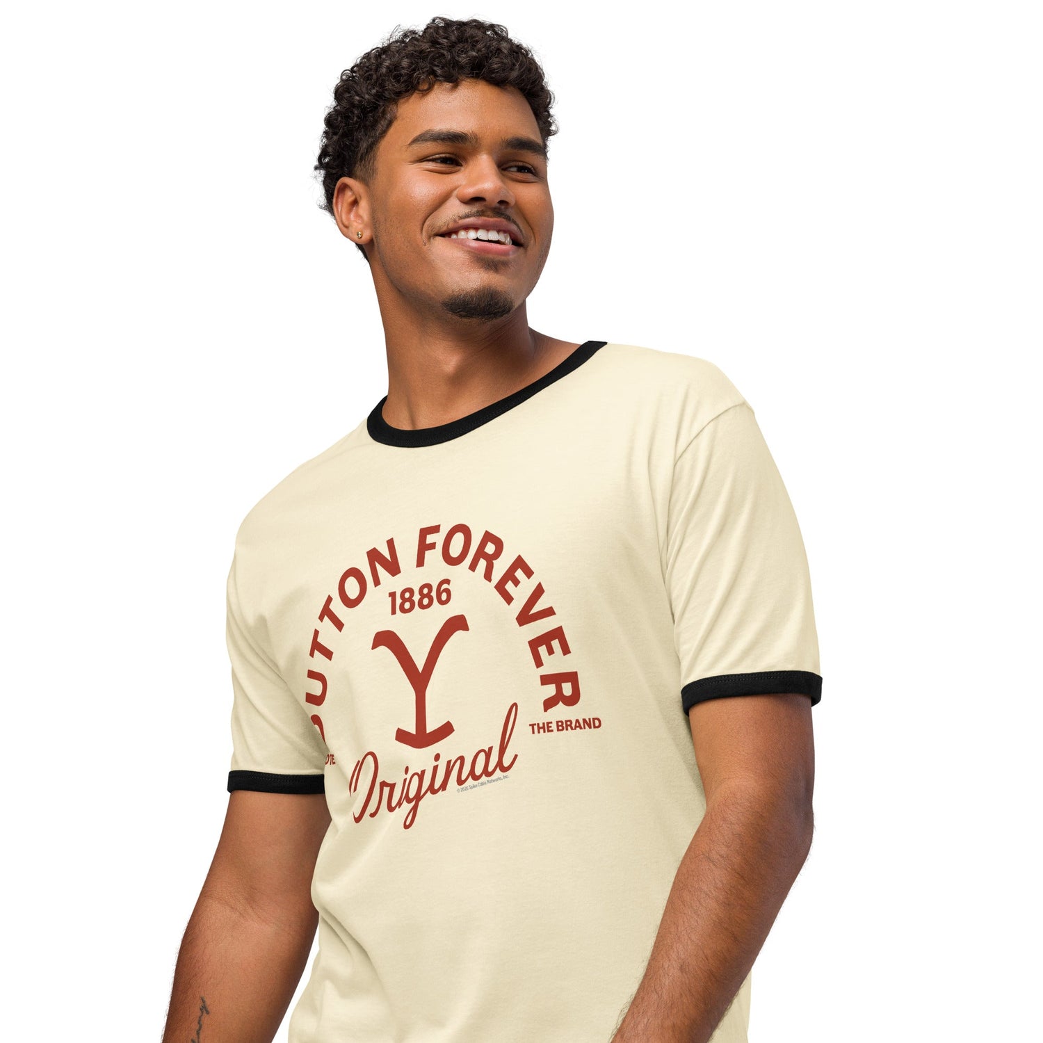 Yellowstone Ringer T-Shirt Dutton Forever - Paramount Shop