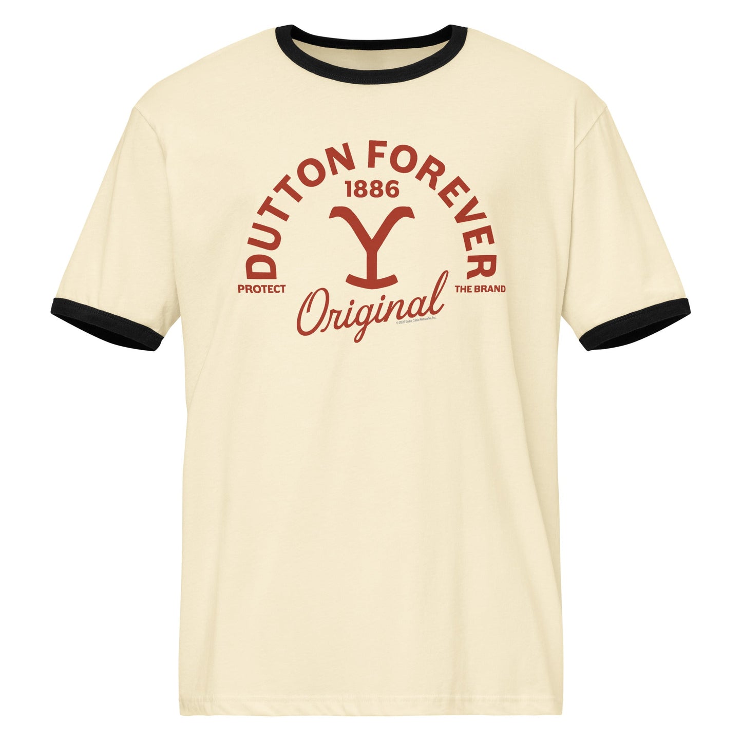 Yellowstone Ringer T-Shirt Dutton Forever - Paramount Shop