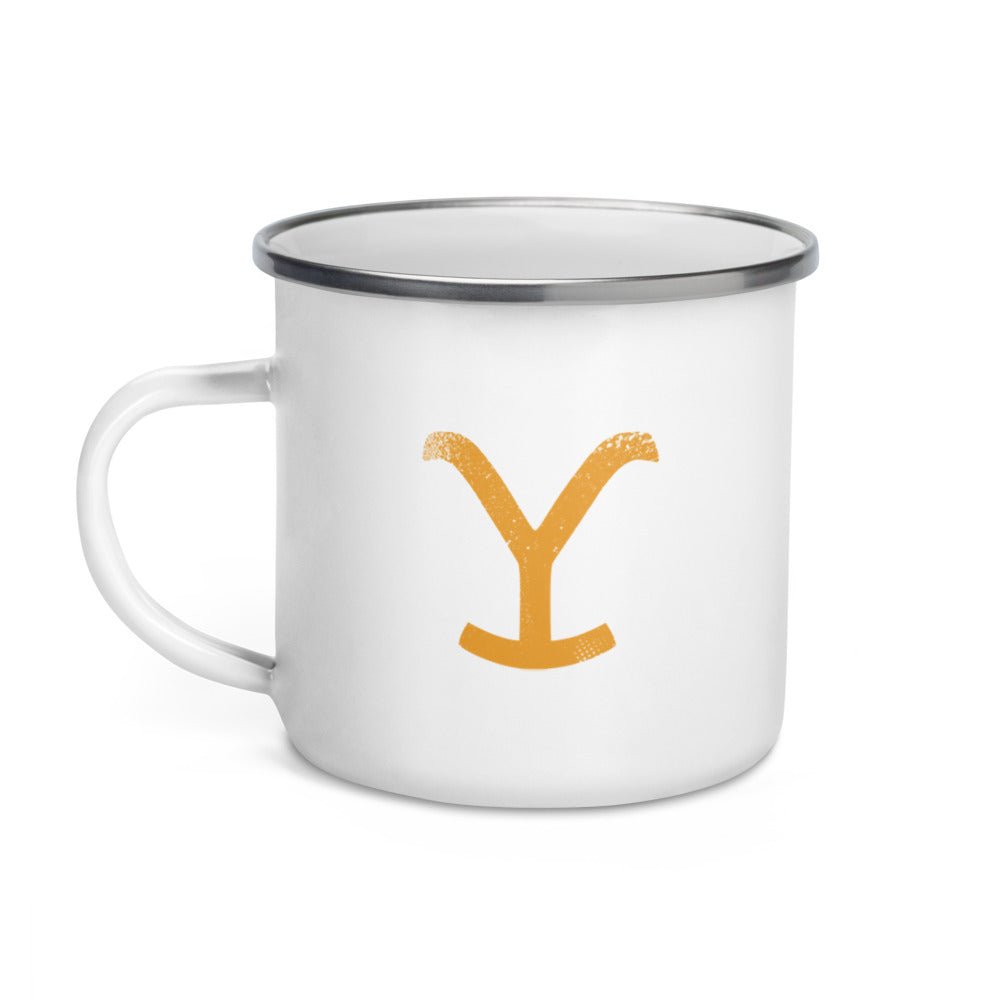 Yellowstone Rip Wheeler There's Work To Be Done Enamel Mug - Paramount Shop