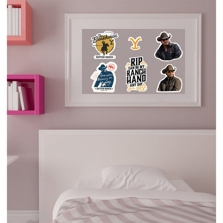 Yellowstone Rip Wheeler Wall Stickers - Paramount Shop