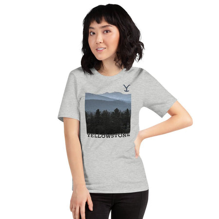 Yellowstone Scenery Short Sleeve T - Shirt - Paramount Shop