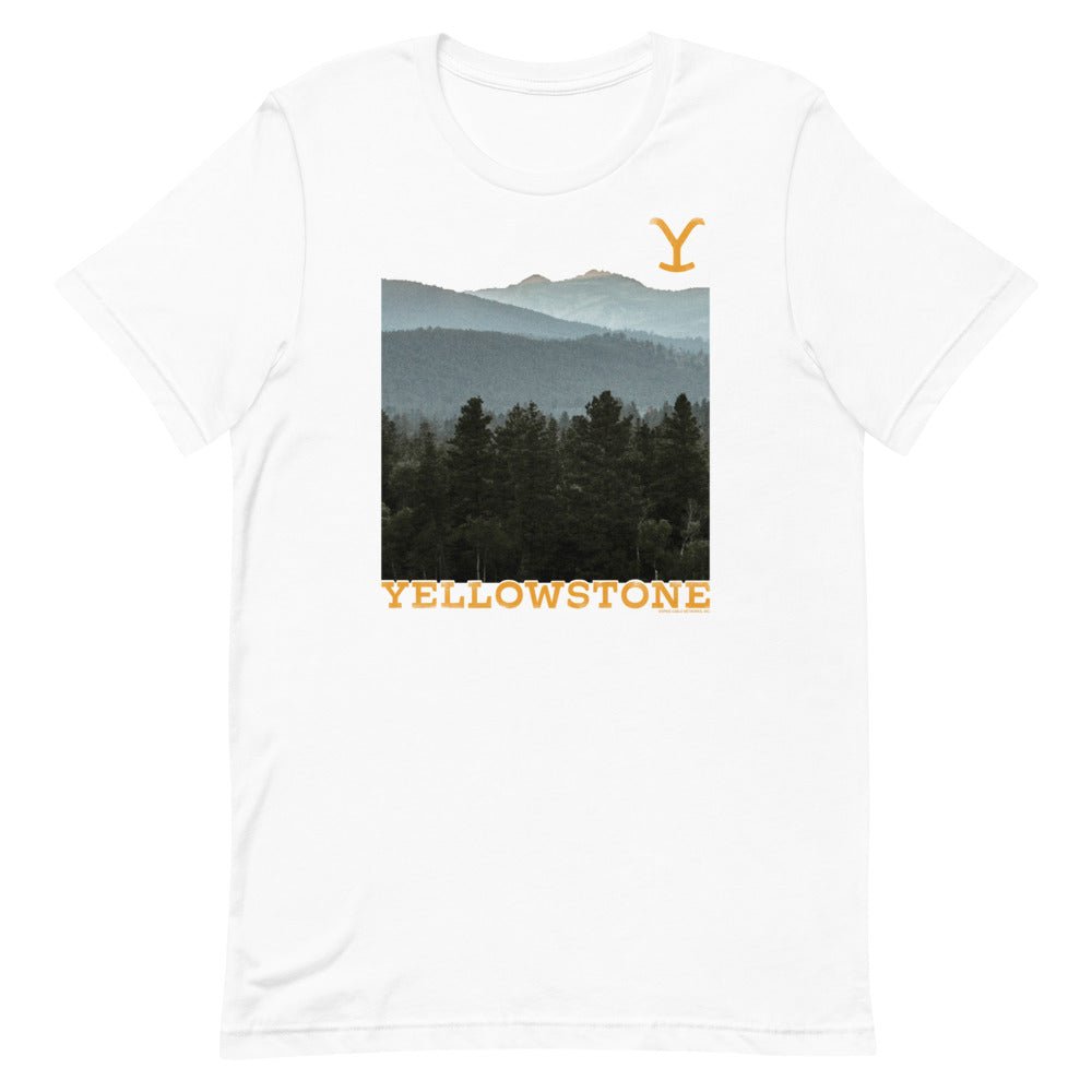 Yellowstone Scenery Short Sleeve T - Shirt - Paramount Shop
