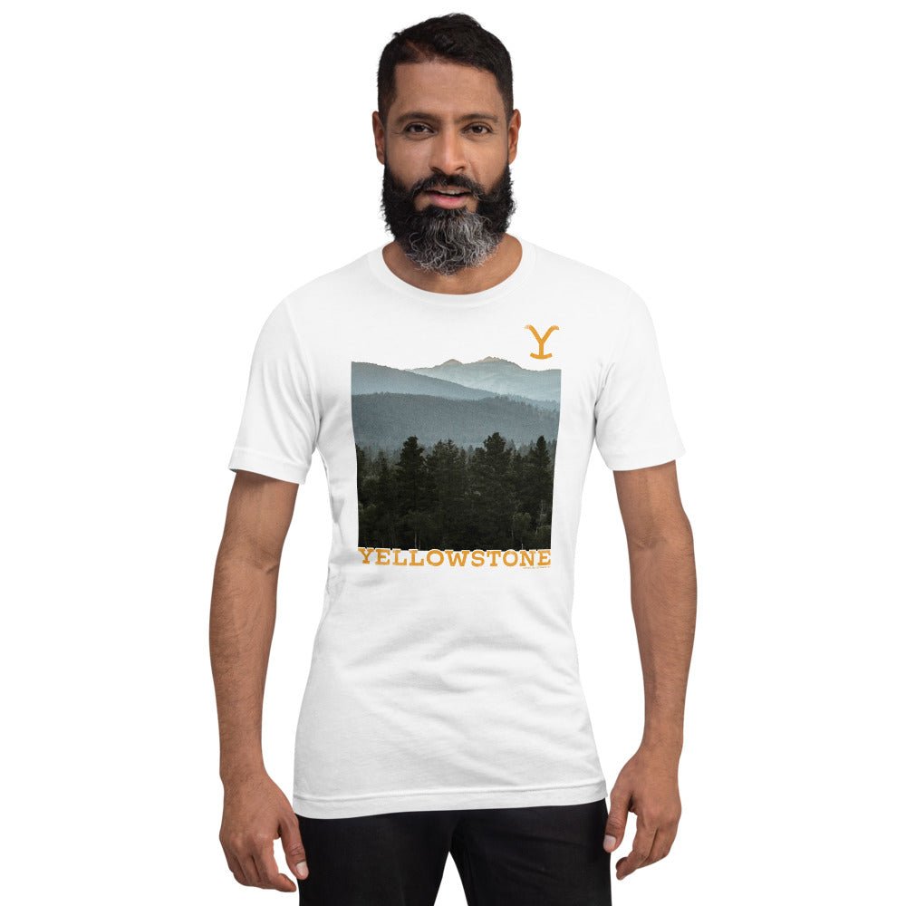 Yellowstone Scenery Short Sleeve T - Shirt - Paramount Shop