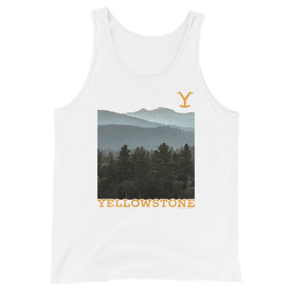 Yellowstone Scenery Unisex Tank Top - Paramount Shop