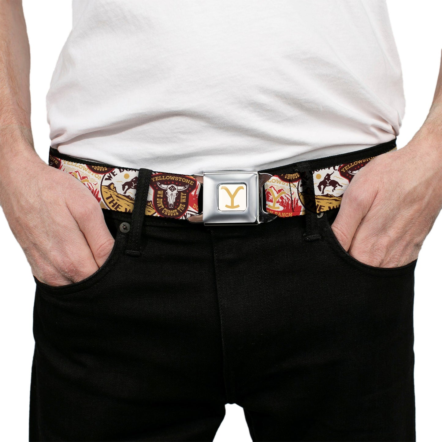 Yellowstone Dutton Ranch Seatbelt Buckle Accessory