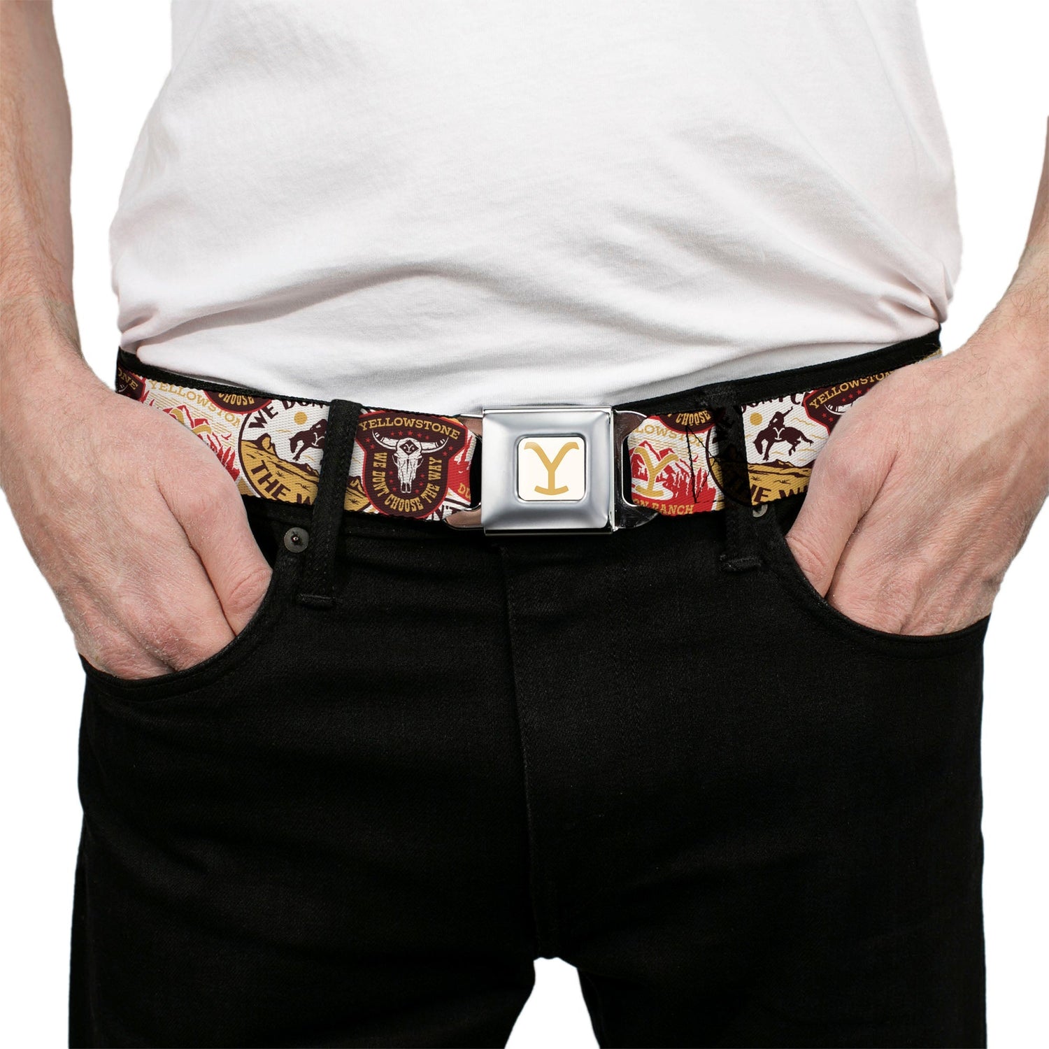 Yellowstone Dutton Ranch Seatbelt Buckle Accessory