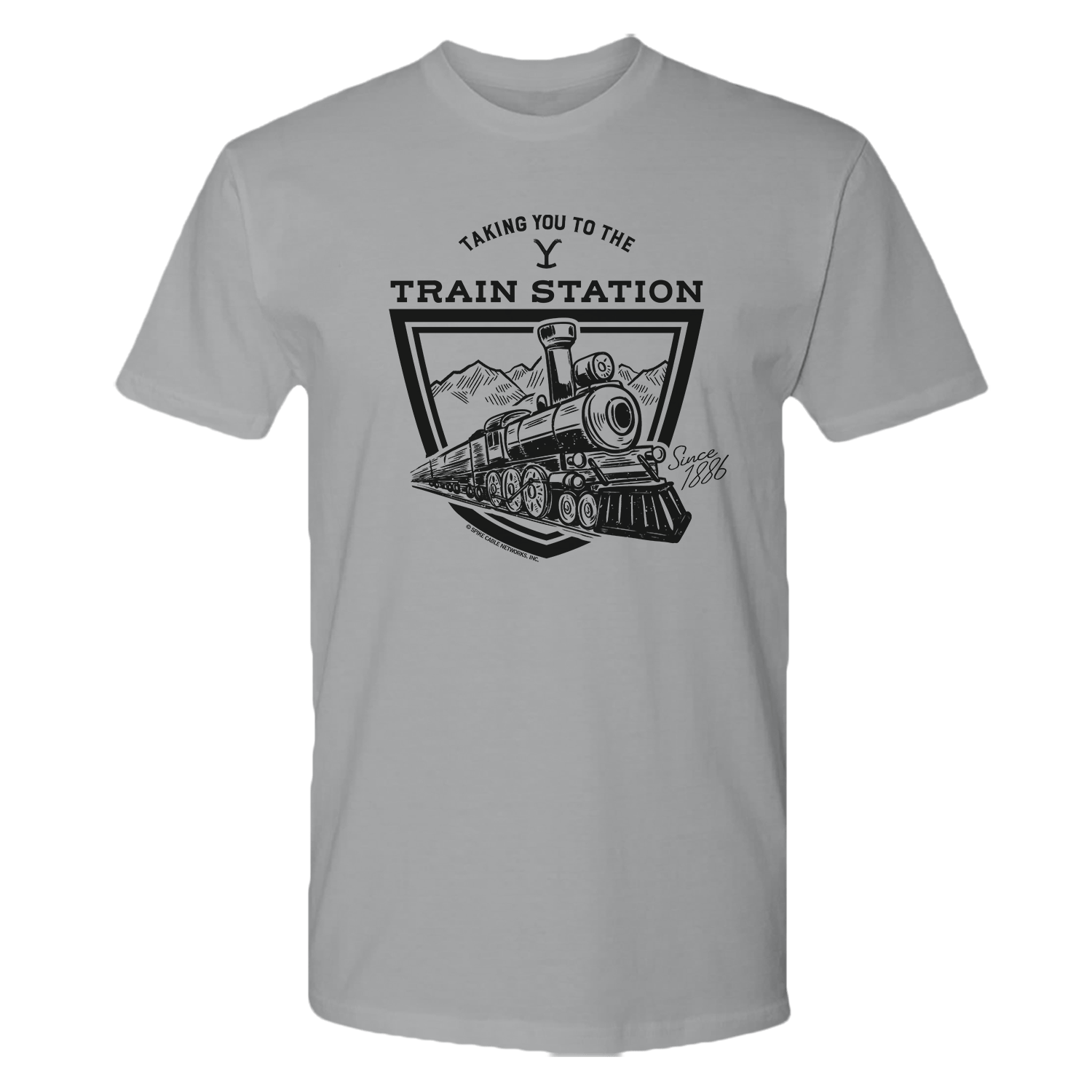 Yellowstone Taking You to the Train Station Adult Short Sleeve T - Shirt - Paramount Shop