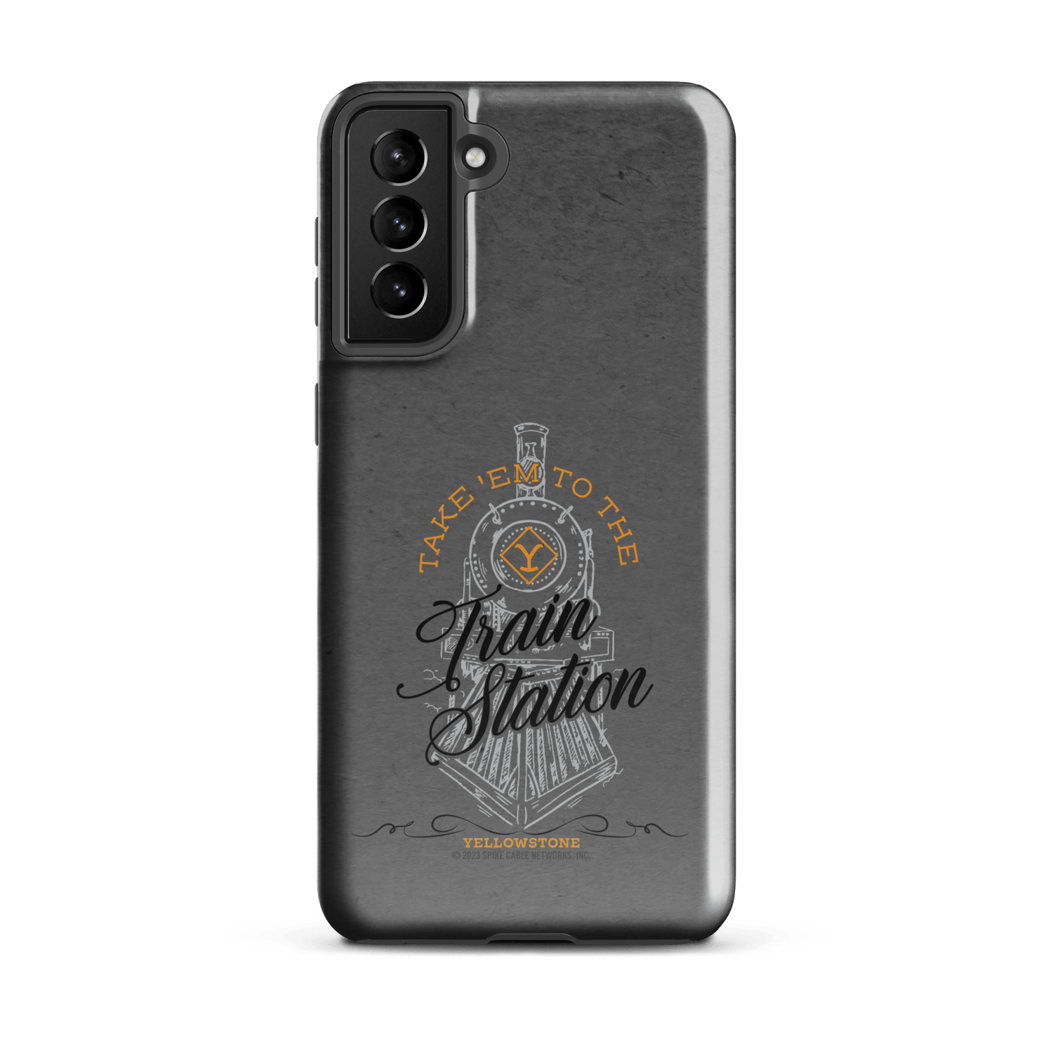 Yellowstone Train Station Tough Phone Case - Samsung - Paramount Shop