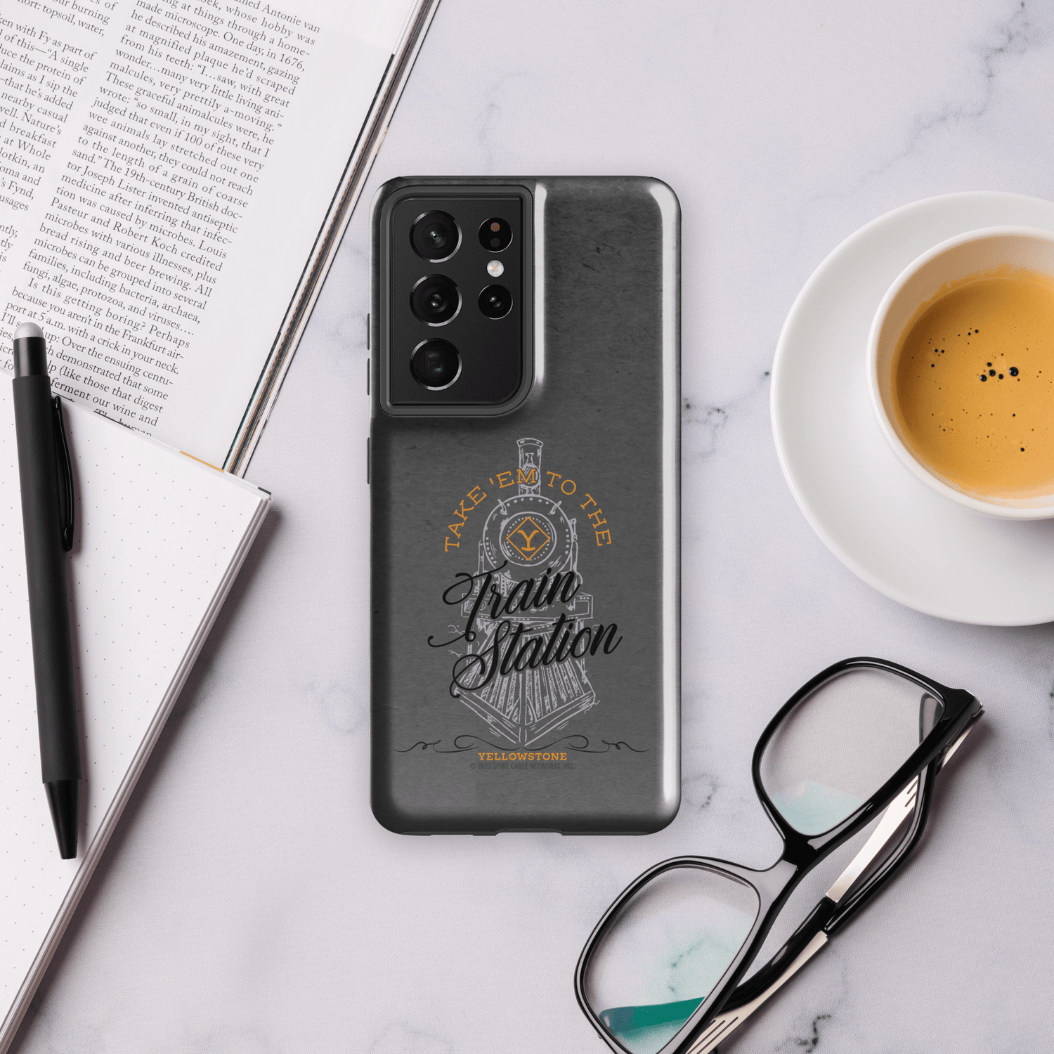 Yellowstone Train Station Tough Phone Case - Samsung - Paramount Shop
