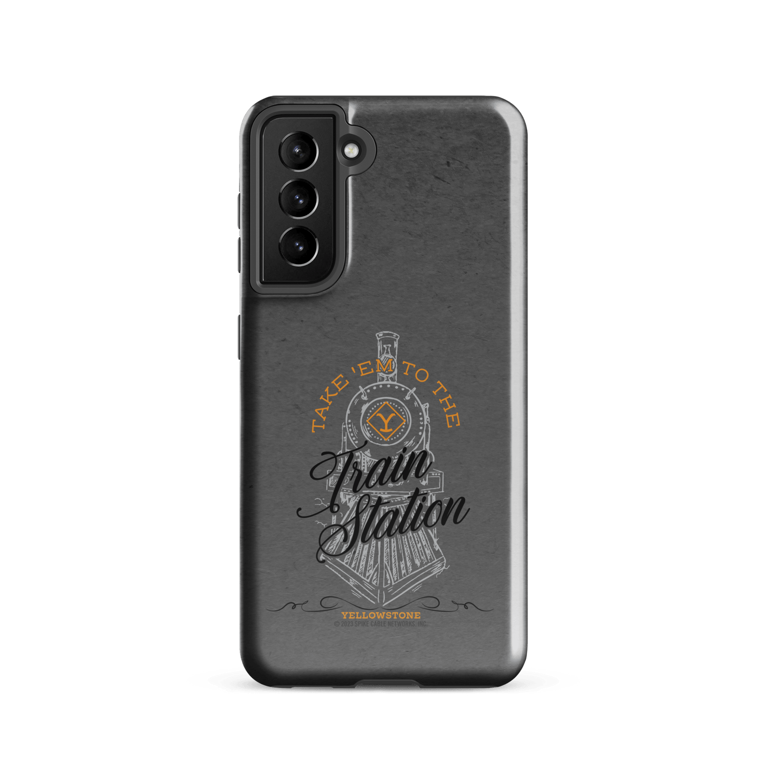 Yellowstone Train Station Tough Phone Case - Samsung - Paramount Shop