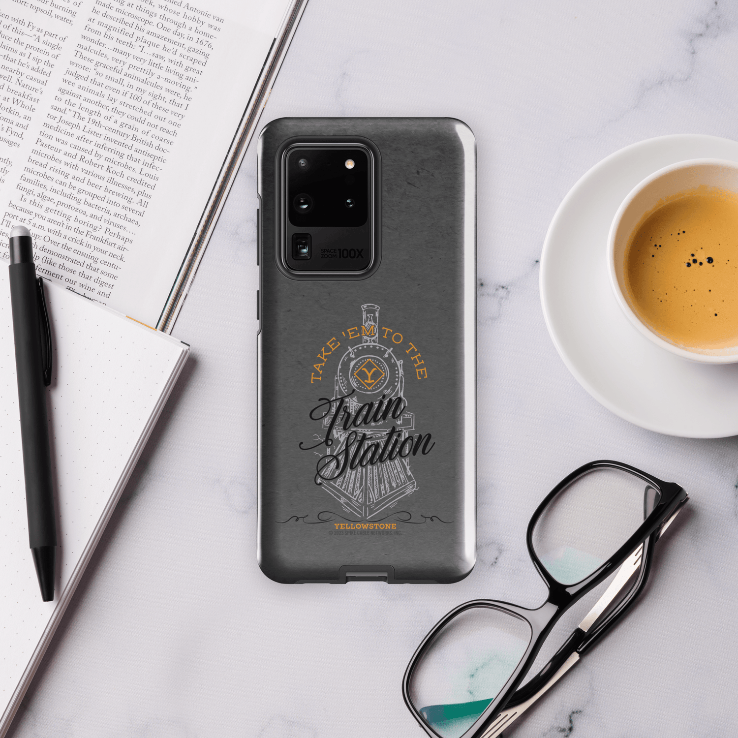 Yellowstone Train Station Tough Phone Case - Samsung - Paramount Shop
