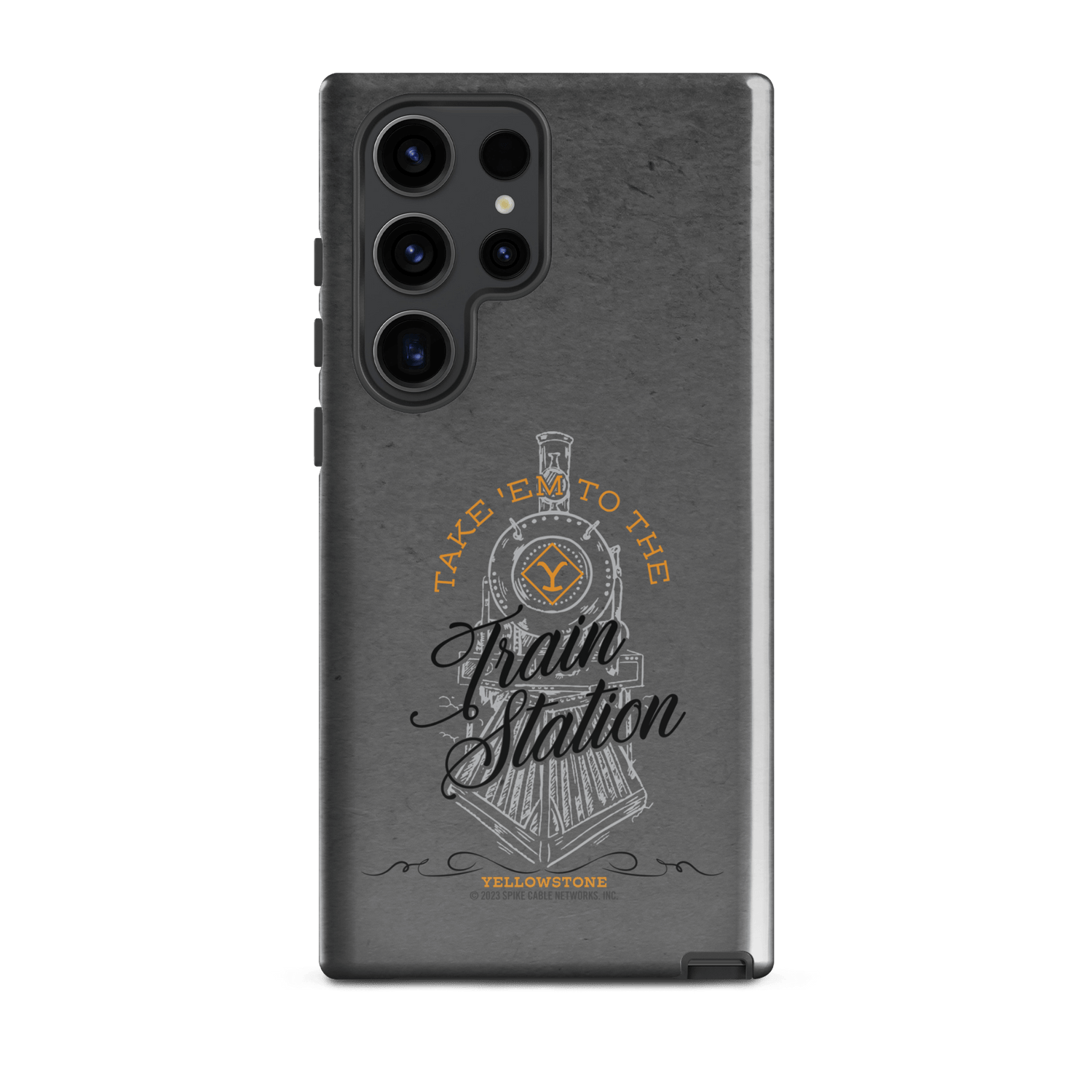 Yellowstone Train Station Tough Phone Case - Samsung - Paramount Shop