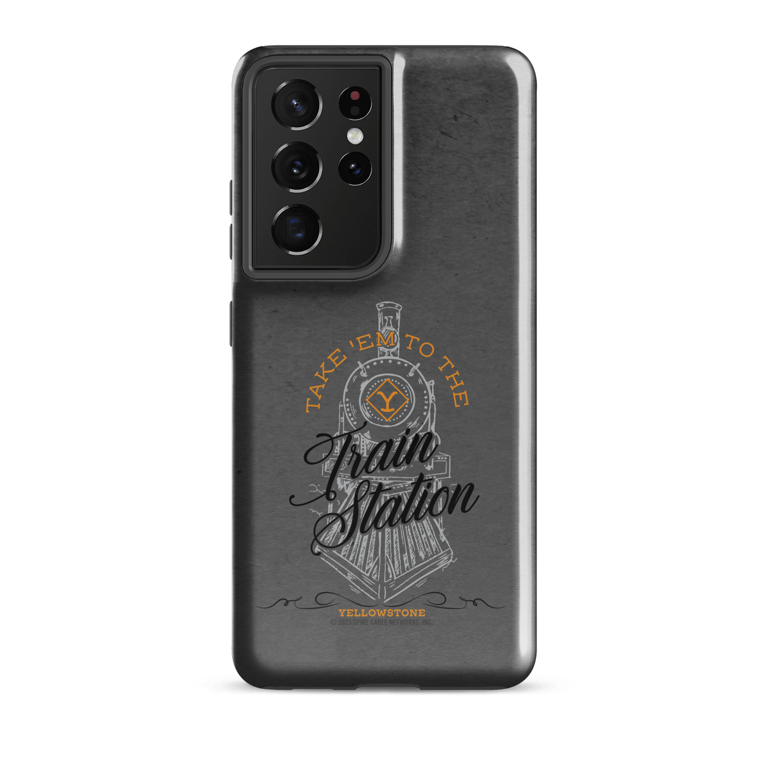 Yellowstone Train Station Tough Phone Case - Samsung - Paramount Shop