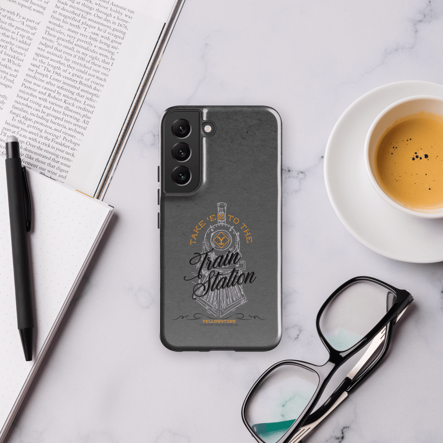 Yellowstone Train Station Tough Phone Case - Samsung - Paramount Shop