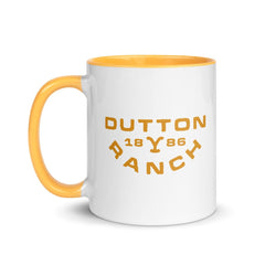 Yellowstone Taza Wind Arrow Two Tone - Amarillo dorado / 11 onzas