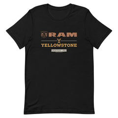Yellowstone x Camiseta Ram - Negro / Sm