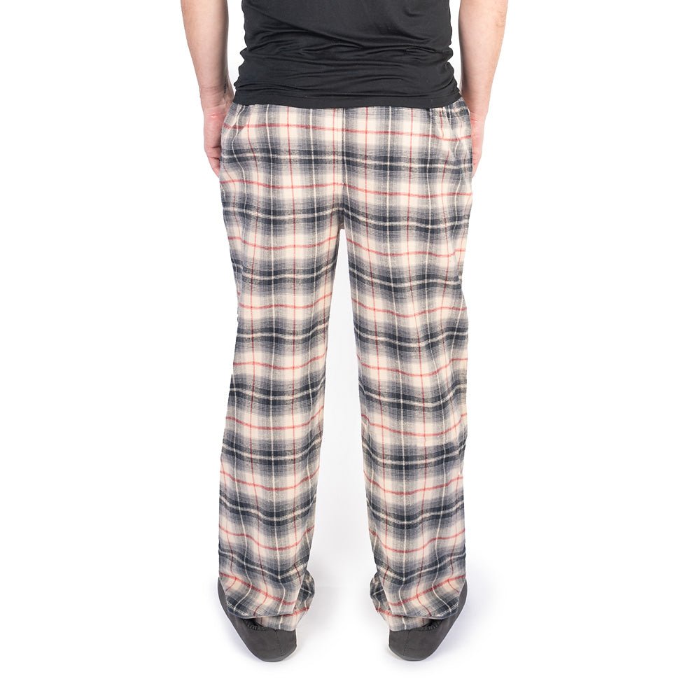 Yellowstone Y Embroidered Logo Men's Cabin Jams Flannel Pajama Pants - Paramount Shop