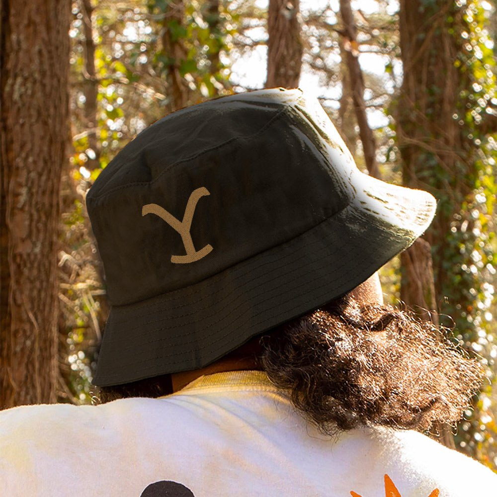 Yellowstone Y Logo Flexfit Bucket Hat - Paramount Shop