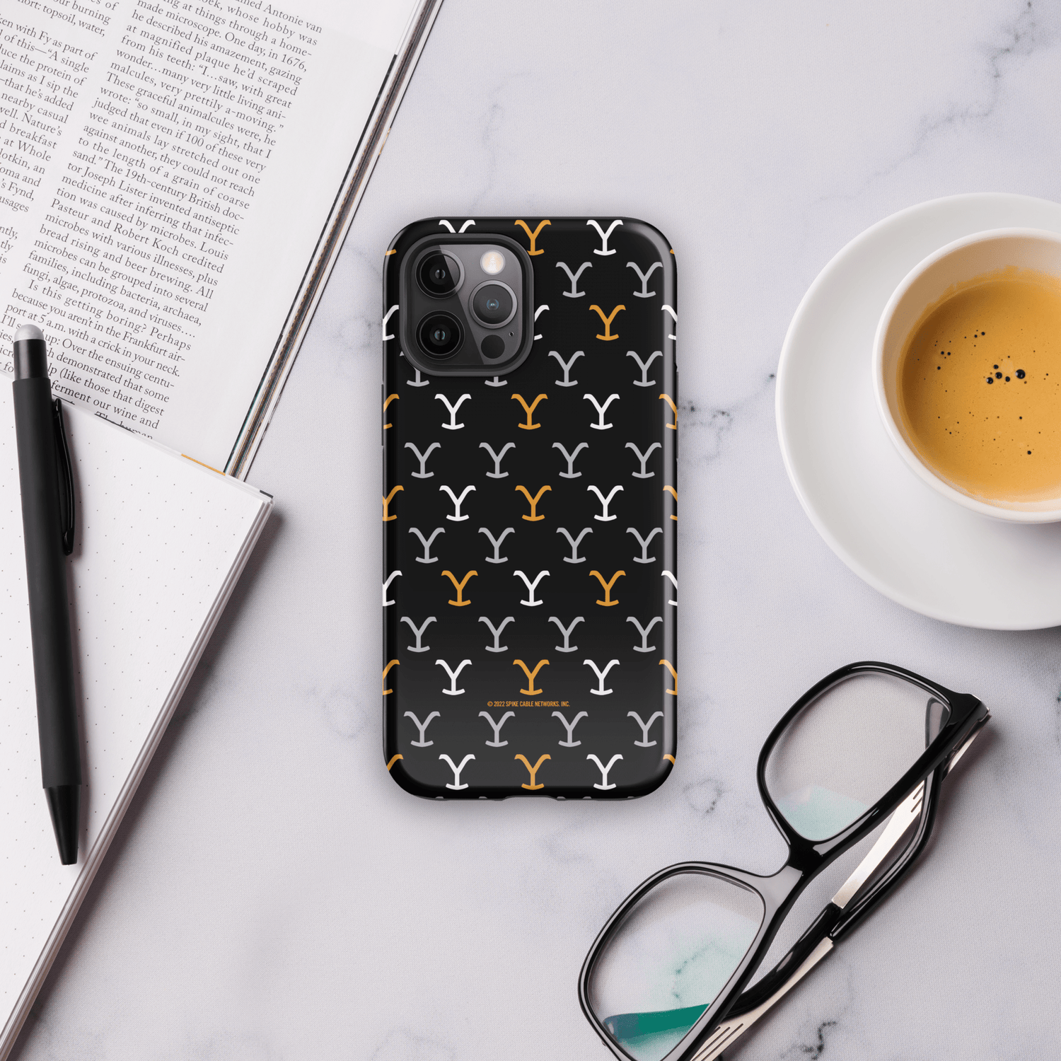 Yellowstone Y Pattern Tough Phone Case - iPhone - Paramount Shop