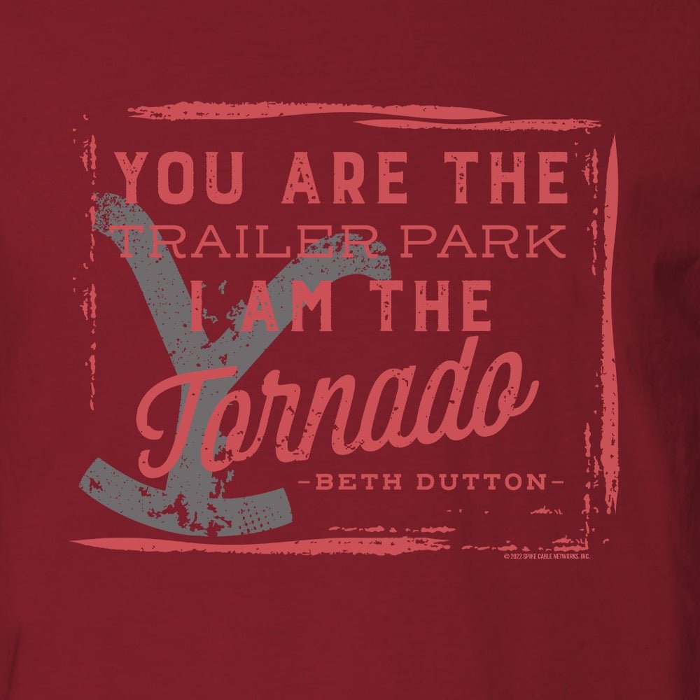 Yellowstone You Are The Trailer Park Adult Short Sleeve T - Shirt - Paramount Shop
