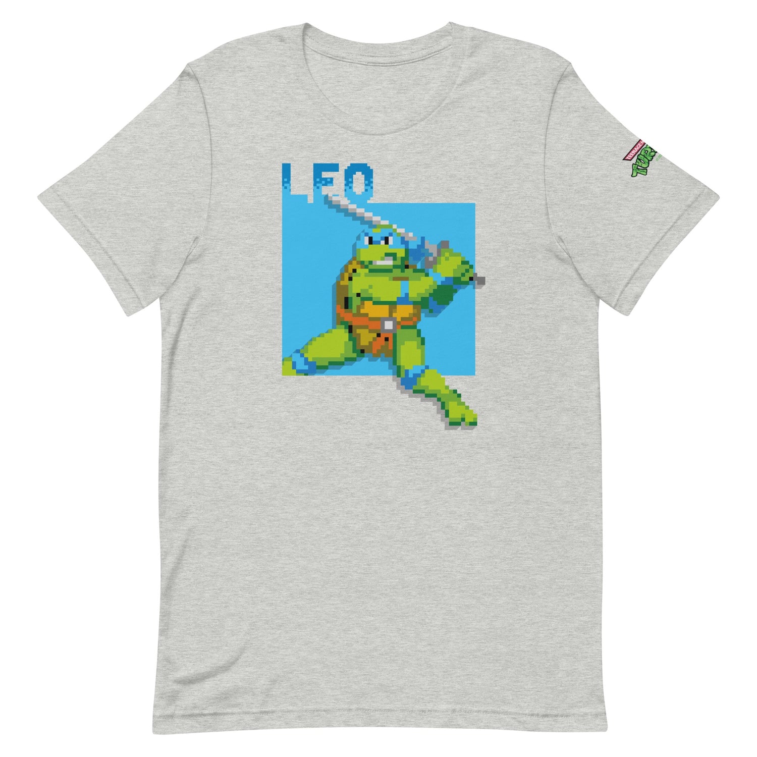 Teenage Mutant Ninja Turtles Leo Arcade Ninja Adult Short Sleeve T-Shirt