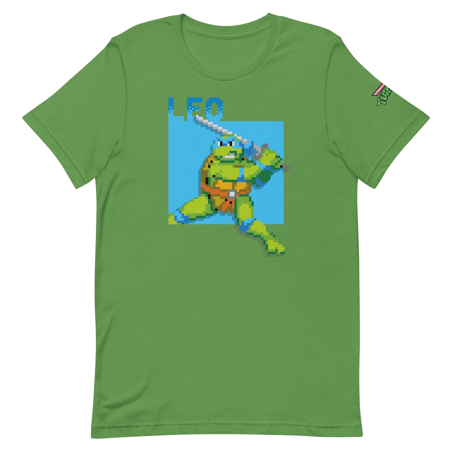 Teenage Mutant Ninja Turtles Leo Arcade Ninja Adult Short Sleeve T-Shirt