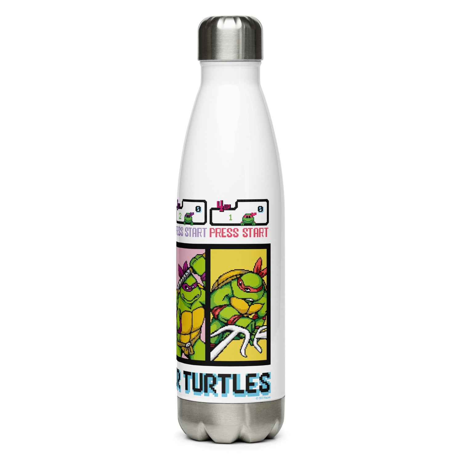 Teenage Mutant Ninja Turtles Select Your Turtles Stainless Steel Water Bottle